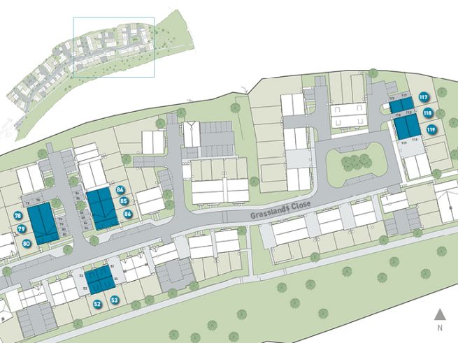 Site plan - artist's impression subject to change